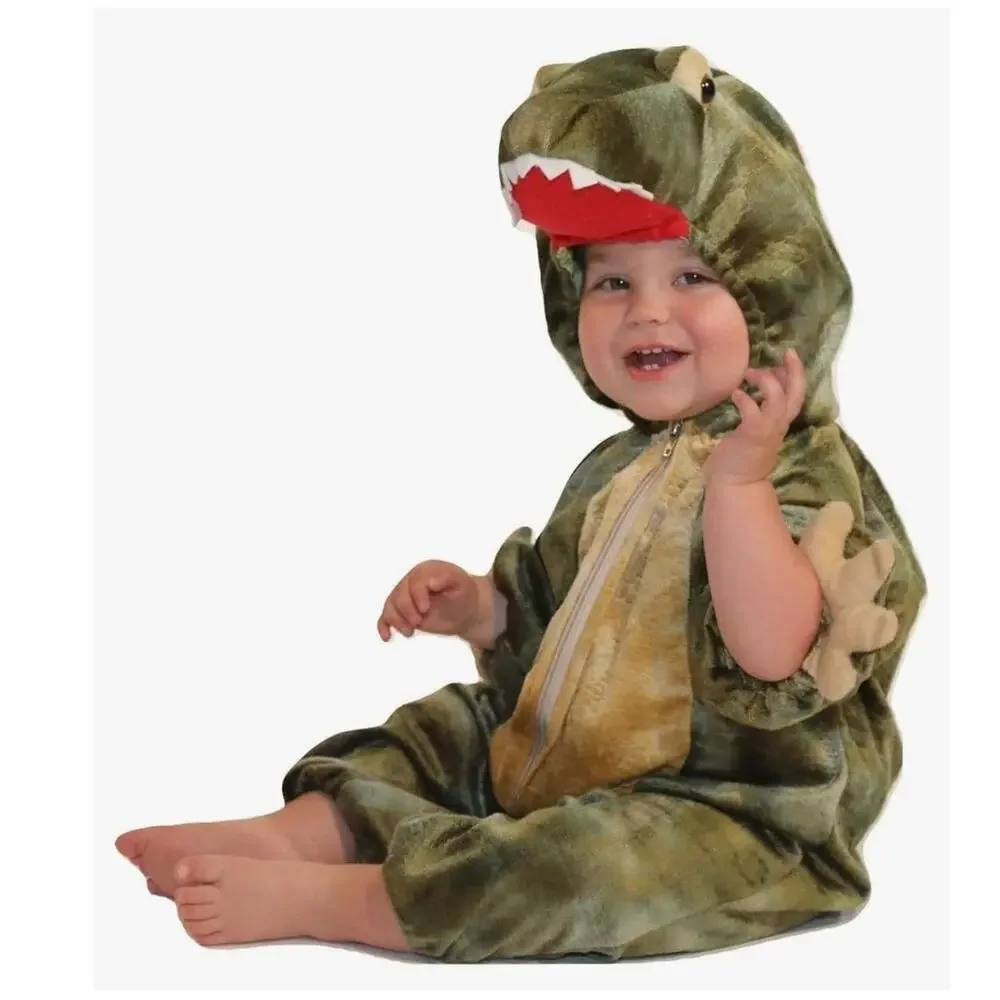 Jurassic TREX Baby Dinosaur Costume - Infant Toddler Costume 12/18 mths NEW